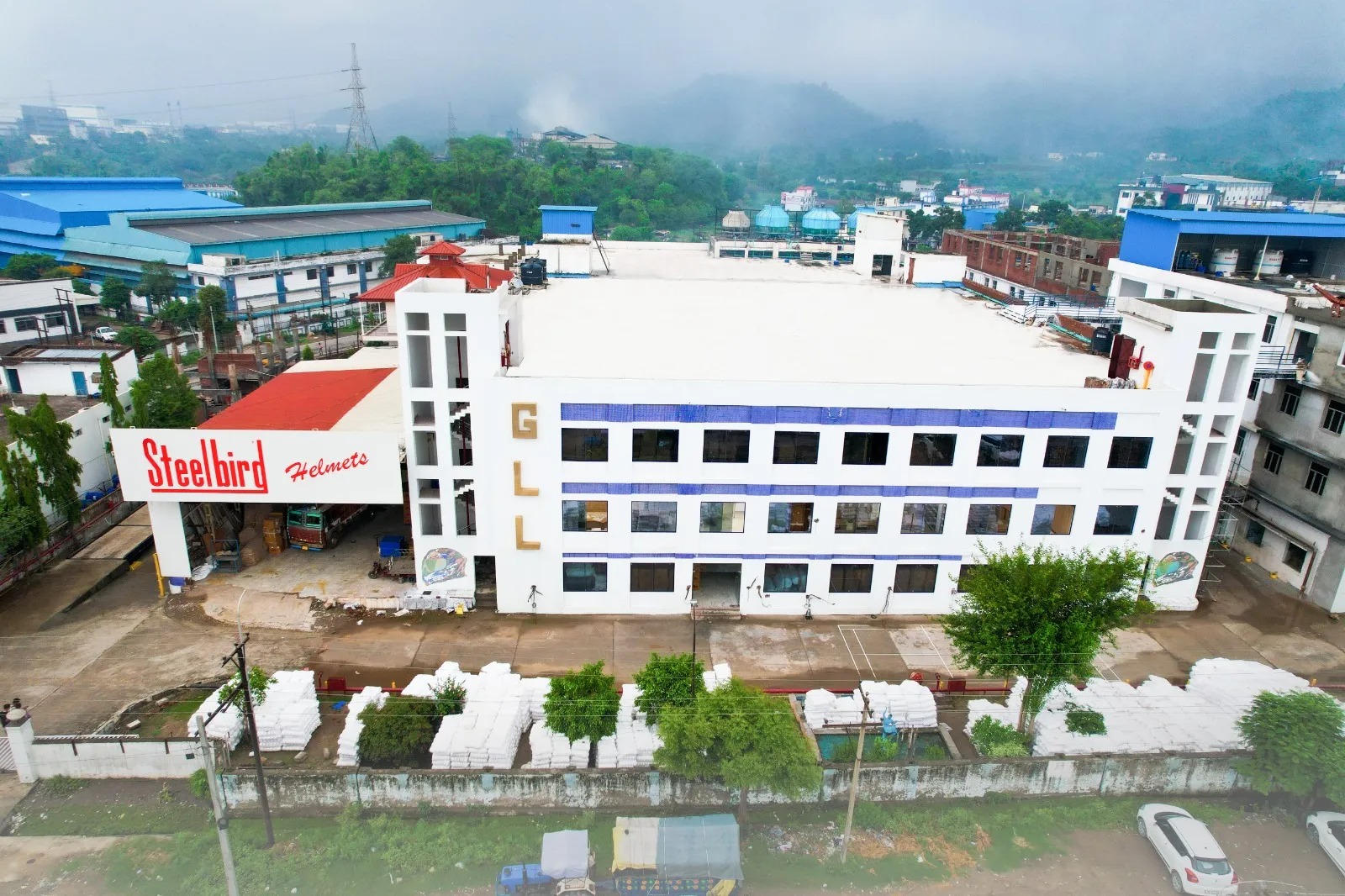 Steelbird Helmet Manufacturing Facility in Hosur