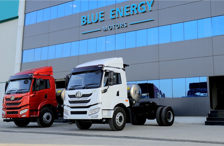 Blue Energy Motors to Establish ₹3,500 Crore EV Truck Plant in Maharashtra