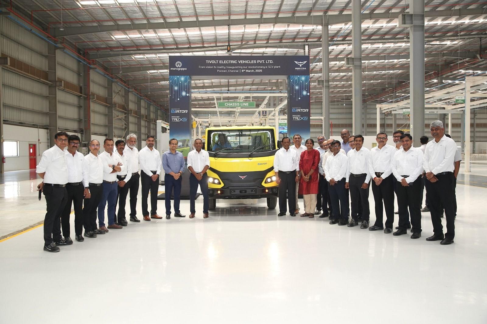 Montra Electric Unveils New e-SCVs Facility in Chennai